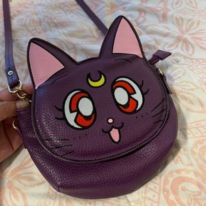 “Sailor Moon” Luna Cross Body Bag